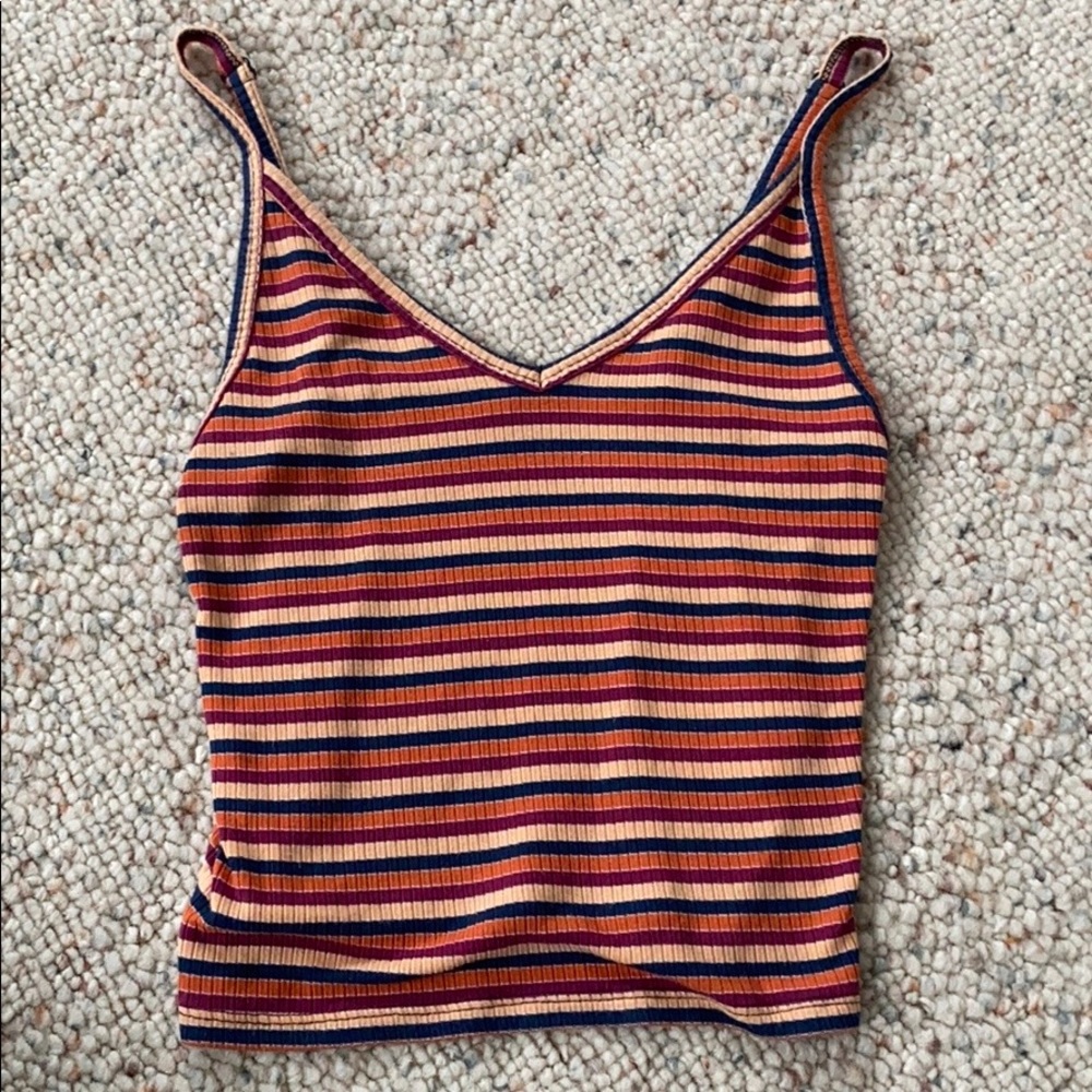 American eagle striped tank top